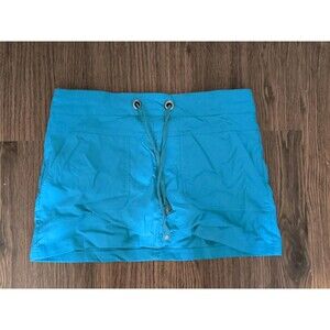 Prana W Tech Skort Women's Size Medium Turquoise